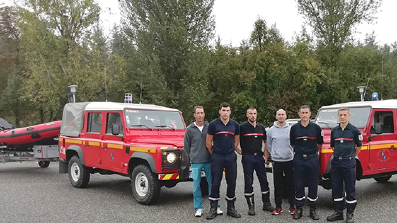 Les pompiers gersois en mission dans l'Aude