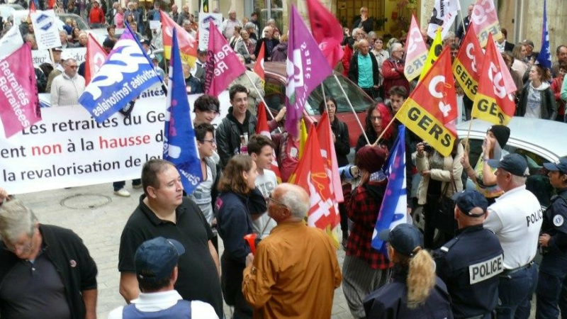 Manifestation jeudi 18 octobre : pensions et retraites en danger
