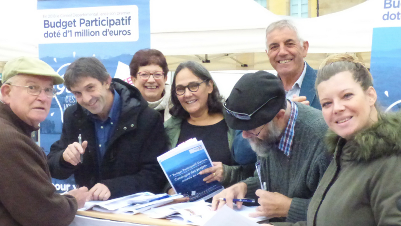 Un beau lancement pour le budget participatif
