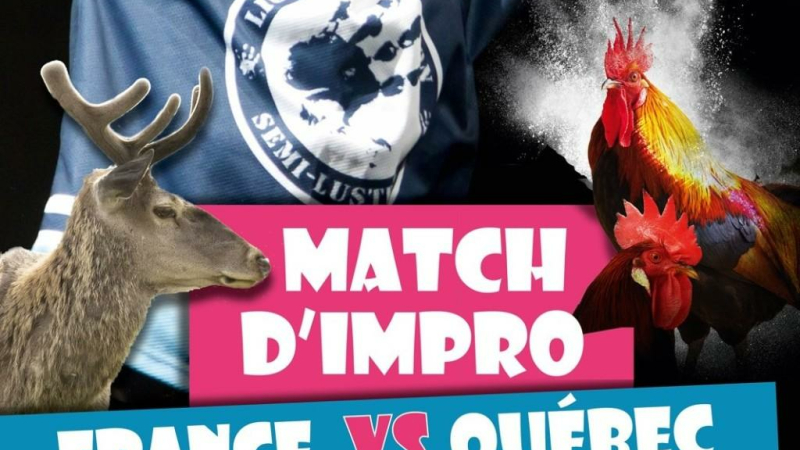 Match d’impro France / Québec