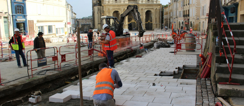 L'embellissement se poursuit