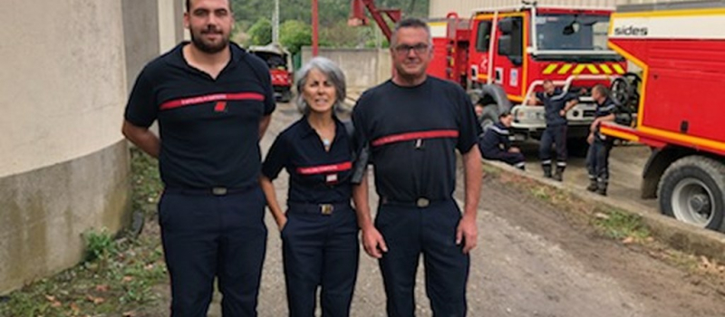 Des sapeurs pompiers miélanais en renfort dans l’Aude.