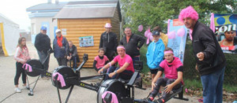 L’Aviron a participé à Octobre rose