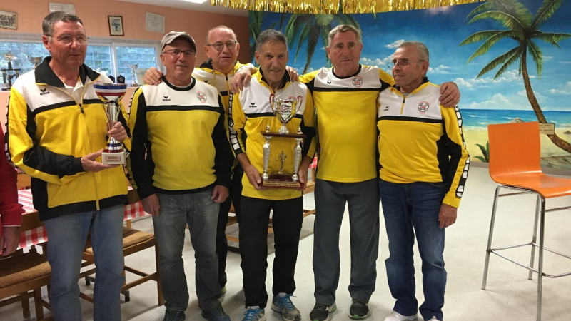 Pétanque un titre de plus dans l'escarcelle du club