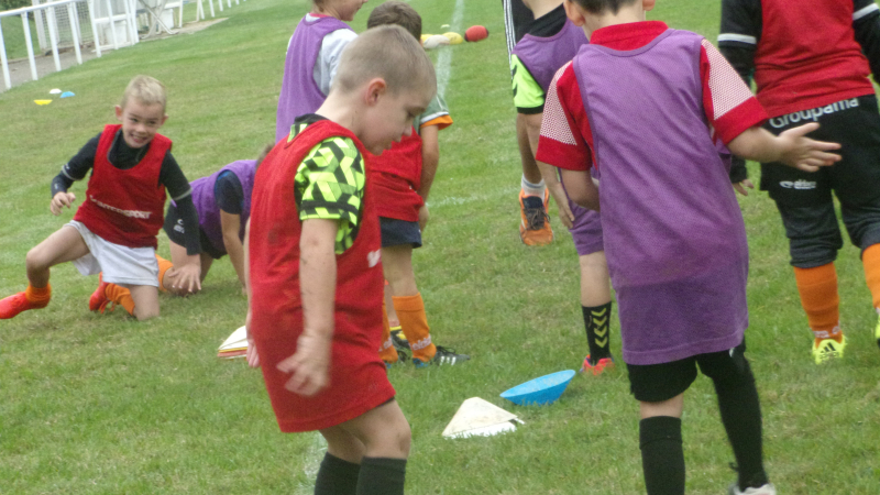 Matinée découverte à l'école de rugby