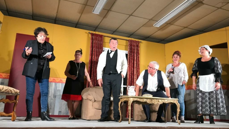 La troupe théâtrale "Les Pourquoi Pas" magistrale !