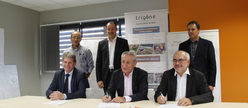 Trigone, la distribution d’eau potable.