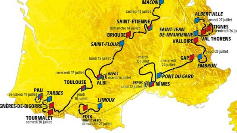 Tour de France 2019 : cap à l'Est