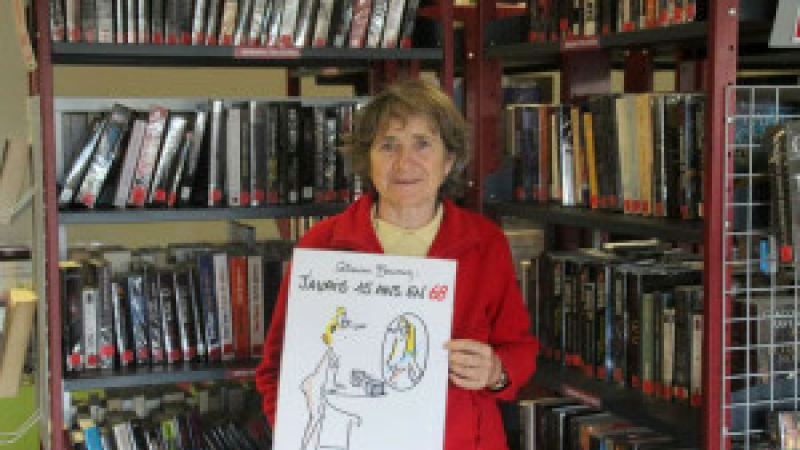 Catherine Beaunez dédicace "J'avais 15 ans en mai 68"