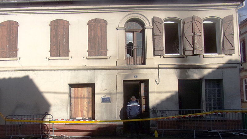 Incendie dans les locaux de France Terre d'Asile