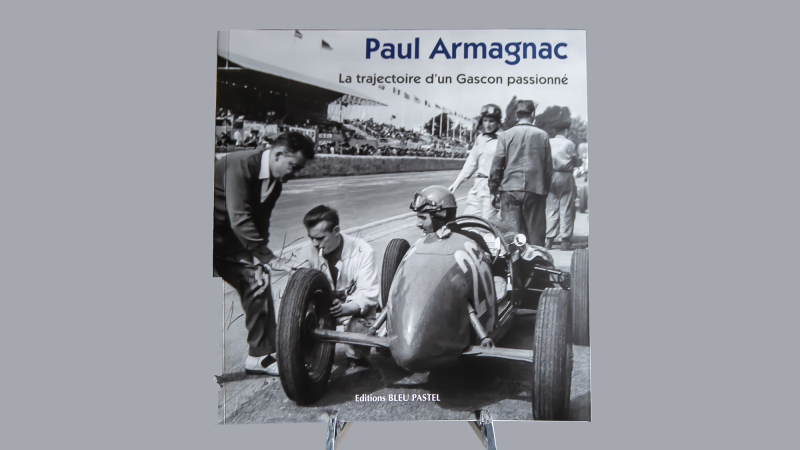 Hommage à Paul Armagnac à Nogaro et dédicace… 