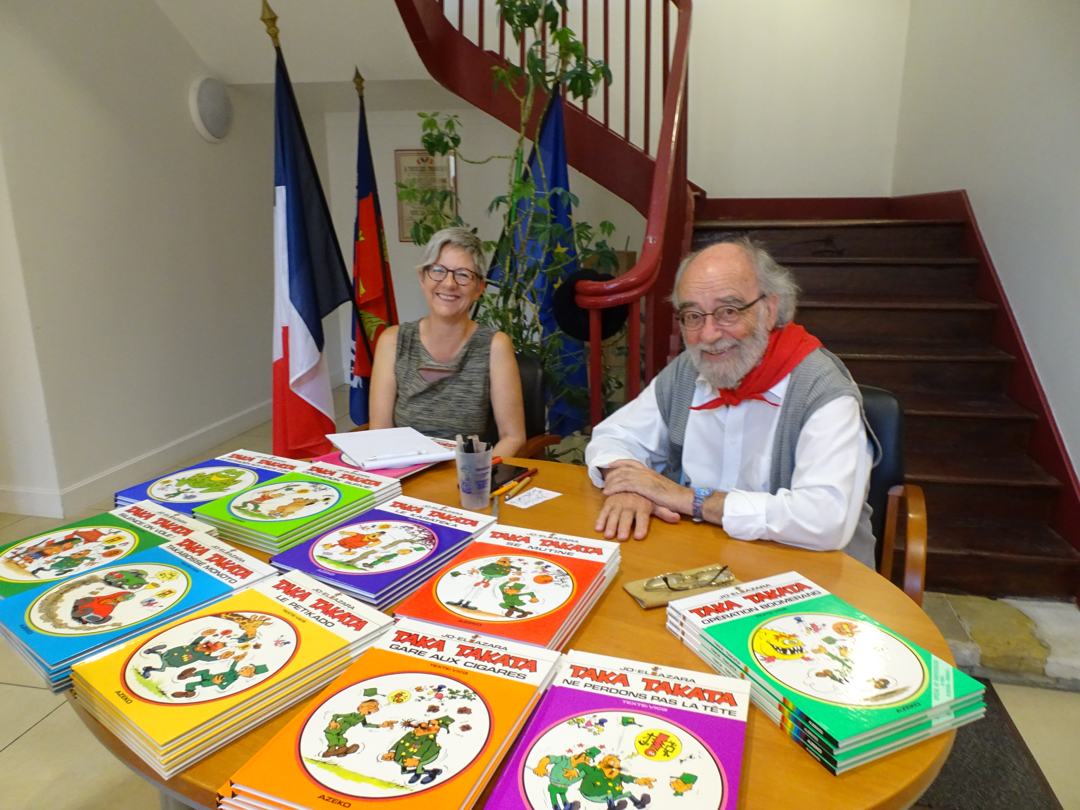 Jo El Azarra, un grand nom de la BD, résidant à Seissan  