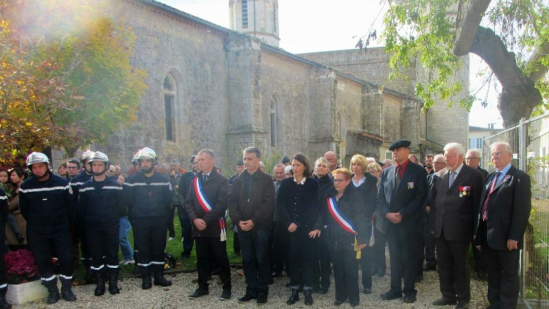 Emouvante commémoration de l’armistice