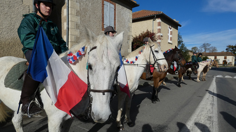 Un défilé équestre