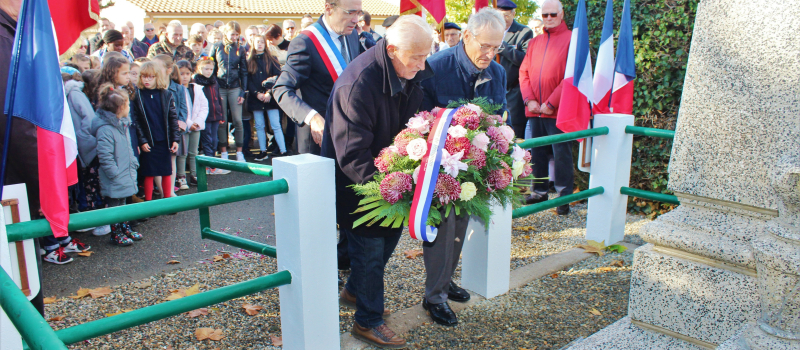 Cérémonie du souvenir et inaugurations