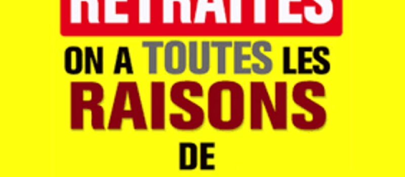 Rassemblement de protestation «Union Syndicale Départementale des retraités CGT du Gers»