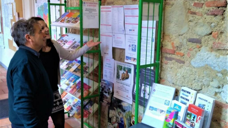 L’Office de Tourisme Coteaux Arrats Gimone fait évoluer son point d’information touristique