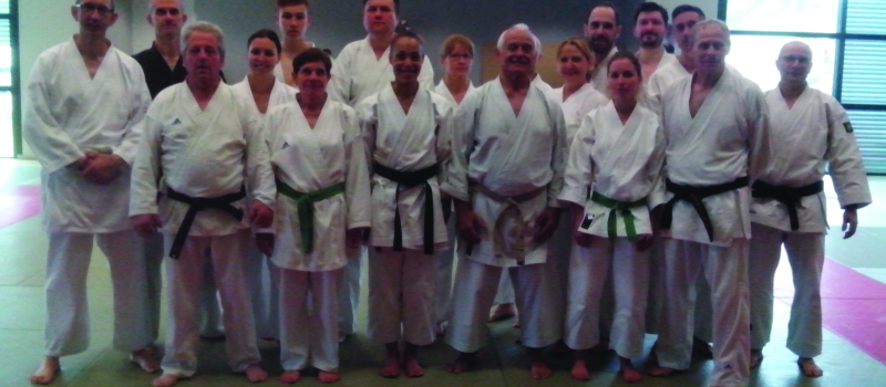 Le  Budo Shotokan Karaté Club reçoit un maître de l'art