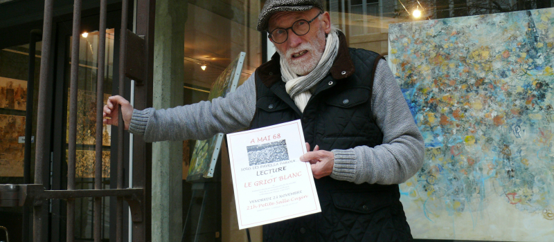 "Sous les pavés, la parole", une évocation originale de mai 68 vue par Alain Cheymol