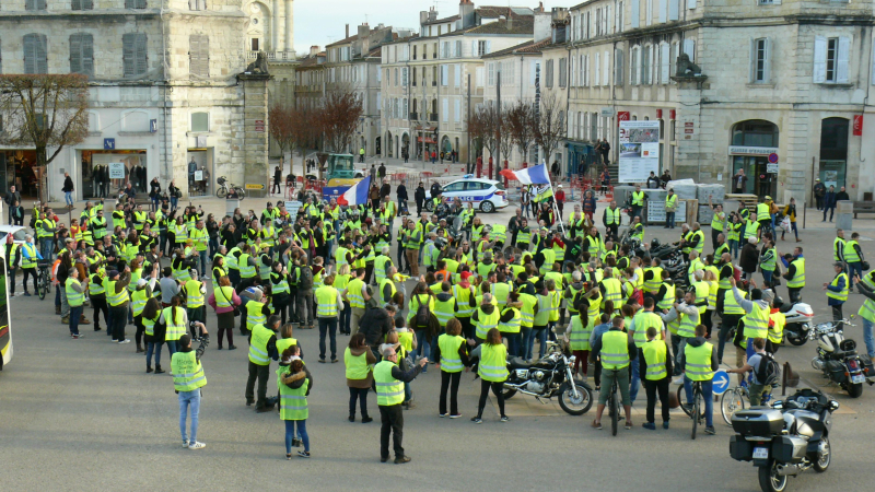 Point sur la manifestation des gilets jaunes sur Auch 