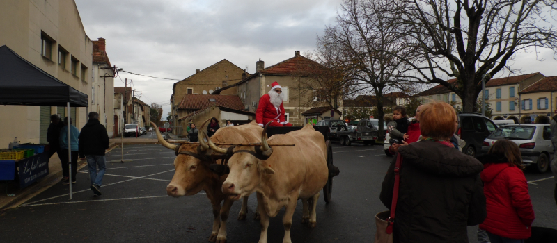 Fête de l'avent : marché de Noël