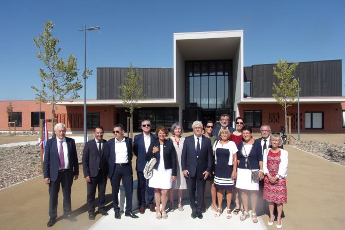 Inauguration du 22ème collège Gersois, le collège Françoise Héritier