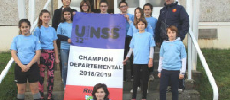 Les benjamines sont championnes du Gers