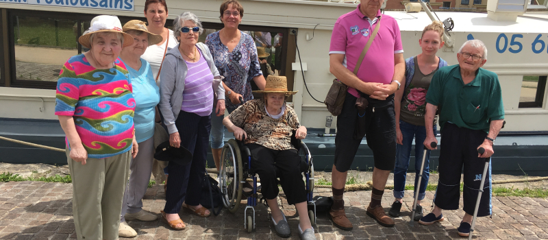 De bons moments partagés entre les résidents de l'EPHAD de l'hôpital de proximité