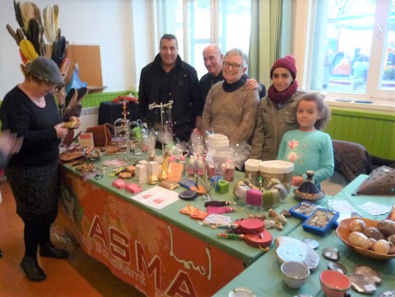  Un stand bien achalandé ! 