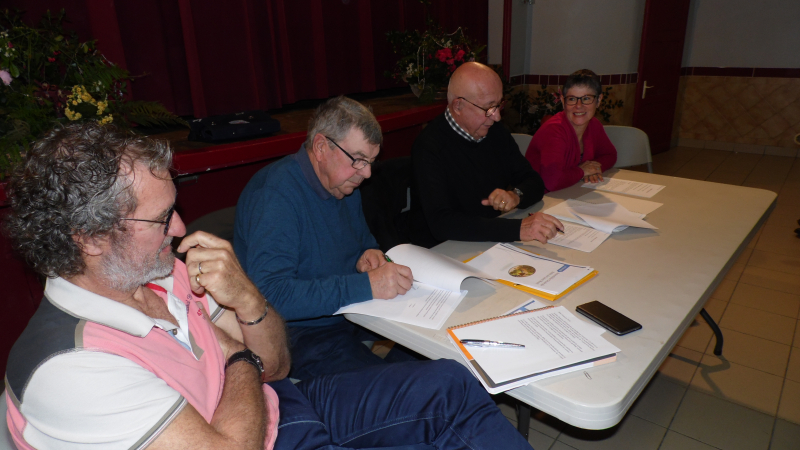 Les "Amis du Saint Mont " en assemblée générale  