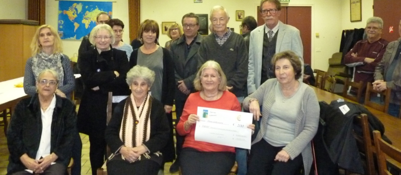 Le Foyer rural conclut l’année par une remise de chèque