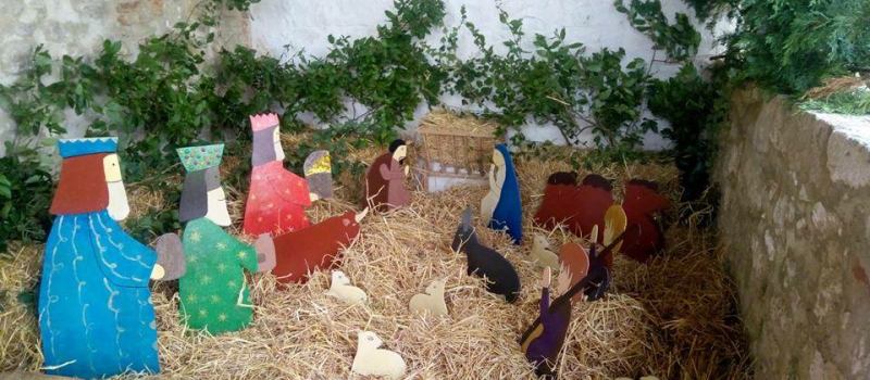La crèche est faite