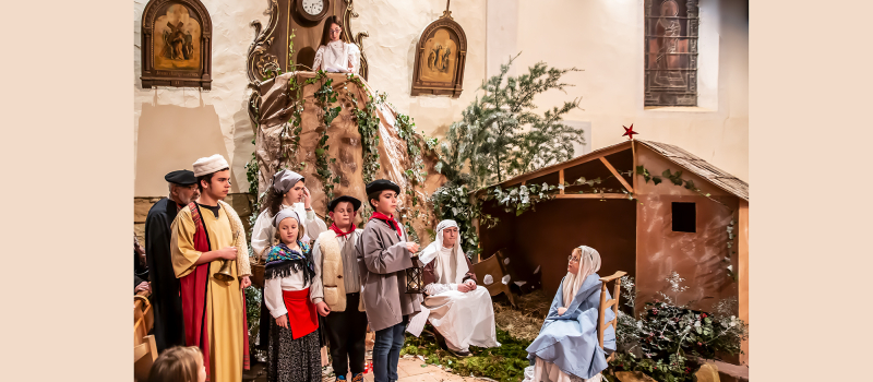 Une crèche vivante à Saint-Martin-d’Armagnac...  