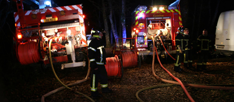Faits divers : une maison détruite par un incendie 