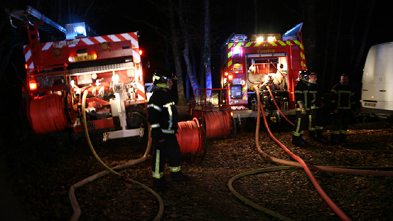 Faits divers : une maison détruite par un incendie 