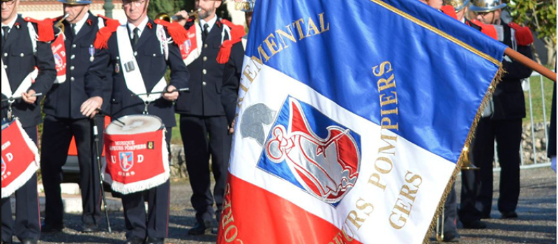 Passation de commandement au centre de secours 