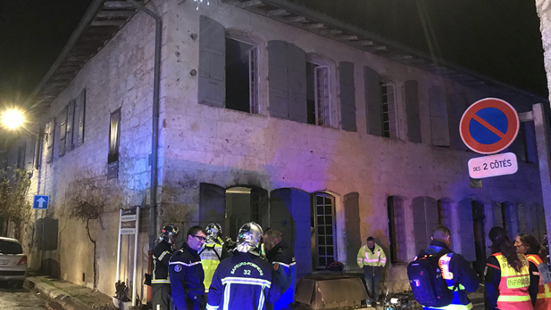Faits Divers : Incendie au centre du village
