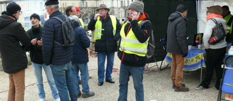 " les Gilets Jaunes Gascons", une association en voie de constitution 