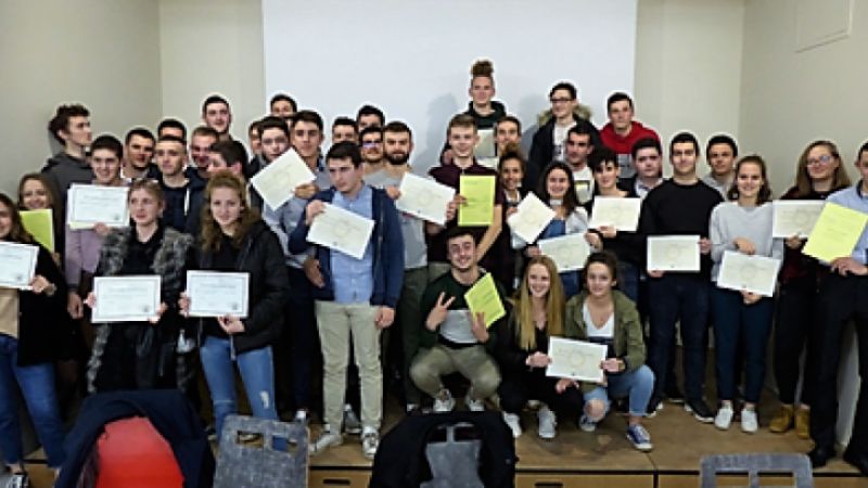 Cérémonie de remise des diplômes au lycée Beaulieu-Lavacant