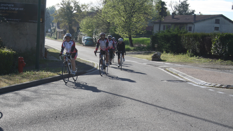 Les cyclotouristes ont toujours de bonnes jambes