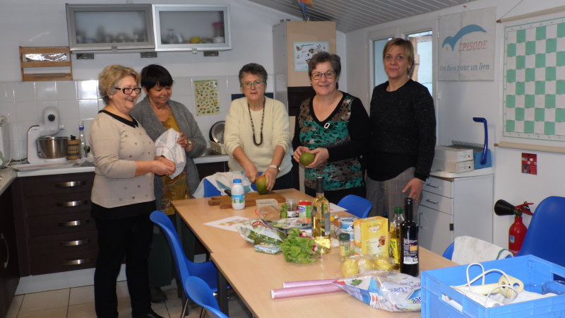 Cinq Ateliers Cuisine et Plaisir à Episode 