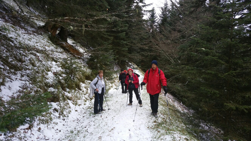 Première sortie hivernale