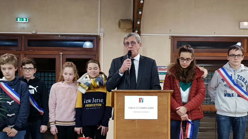 Voeux du Maire Michel Espié à la population