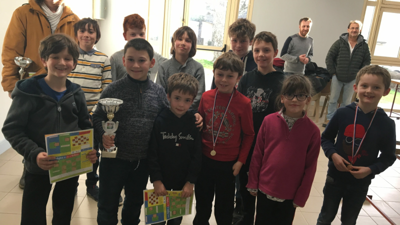 Échecs : tournois Colomiers et Saint-Georges réussis pour nos jeunes