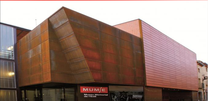 Musée mémorial de l'exil, ou MUME, à La Jonquera