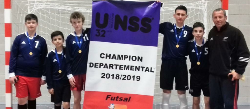 Finales départementales UNSS de Futsal collège
