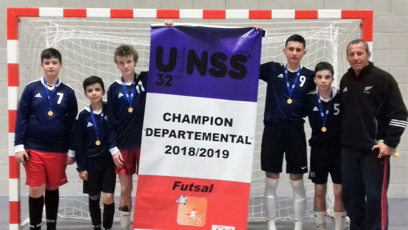 Finales départementales UNSS de Futsal collège