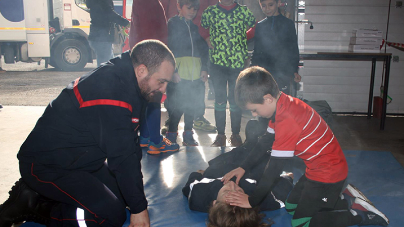 Très belle initiative des sapeurs pompiers!