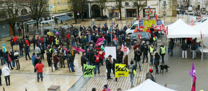 Grève : Les Gilets Jaunes ont participé à la manifestation en toute discrétion