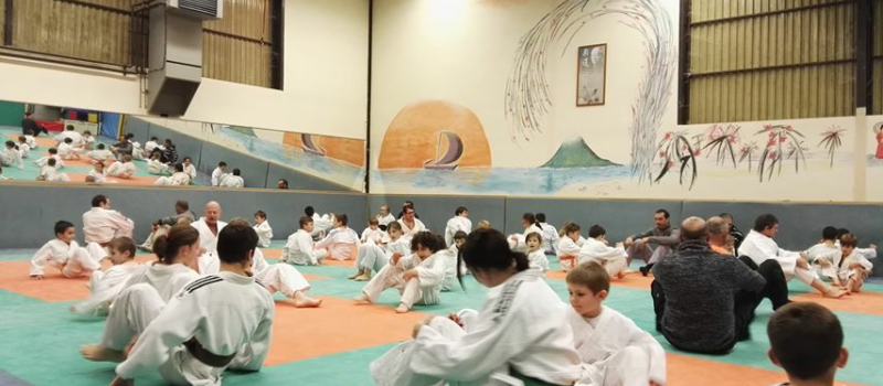 Journée judo avec Cathy Arnaud